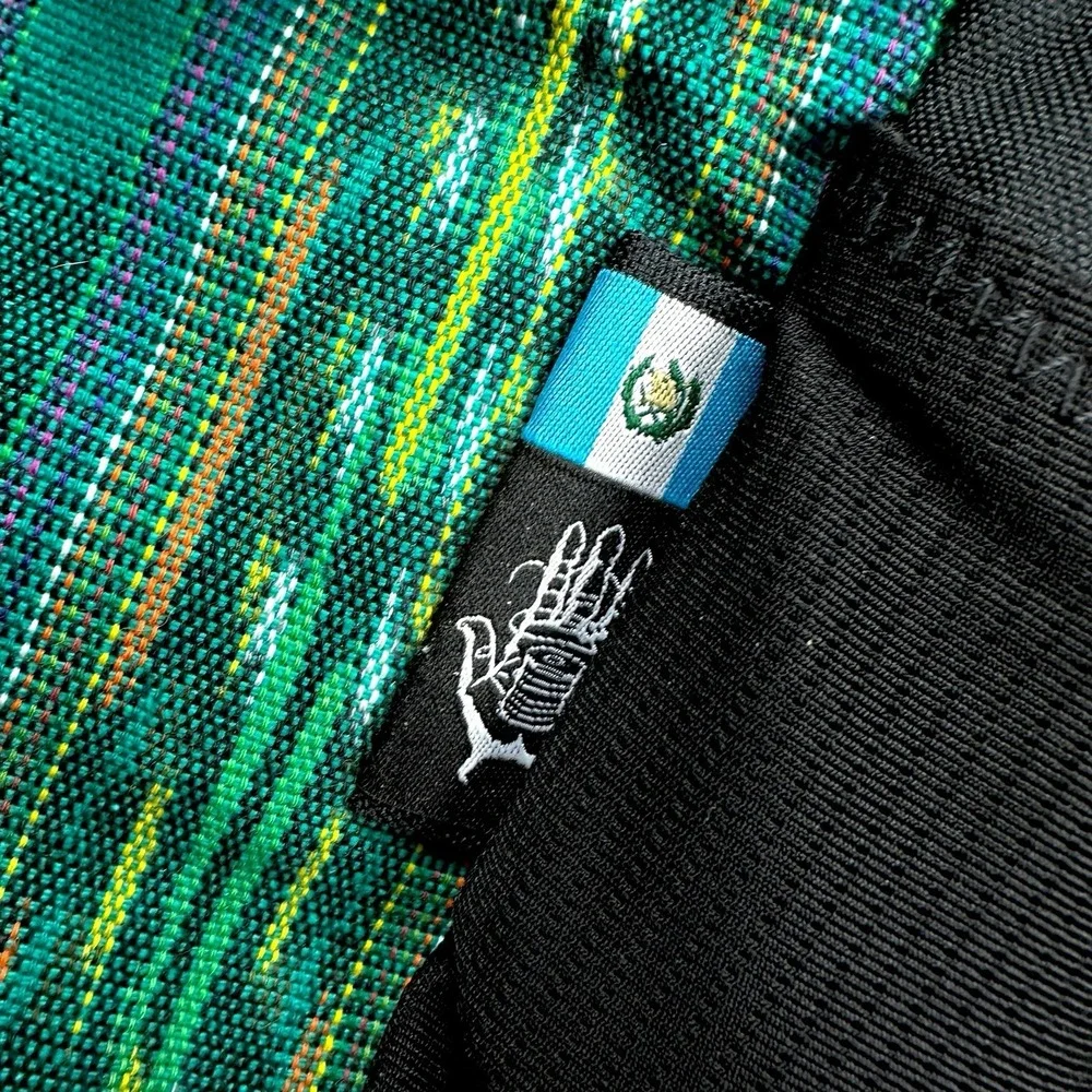 NEW ETHNOTEK Cyclo Foldover Laptop Sling Messenger Bag‎ Work Guatemala 4 Padded